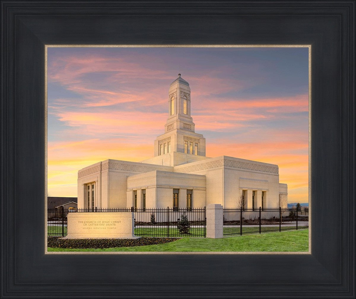 Helena Montana at Sunrise