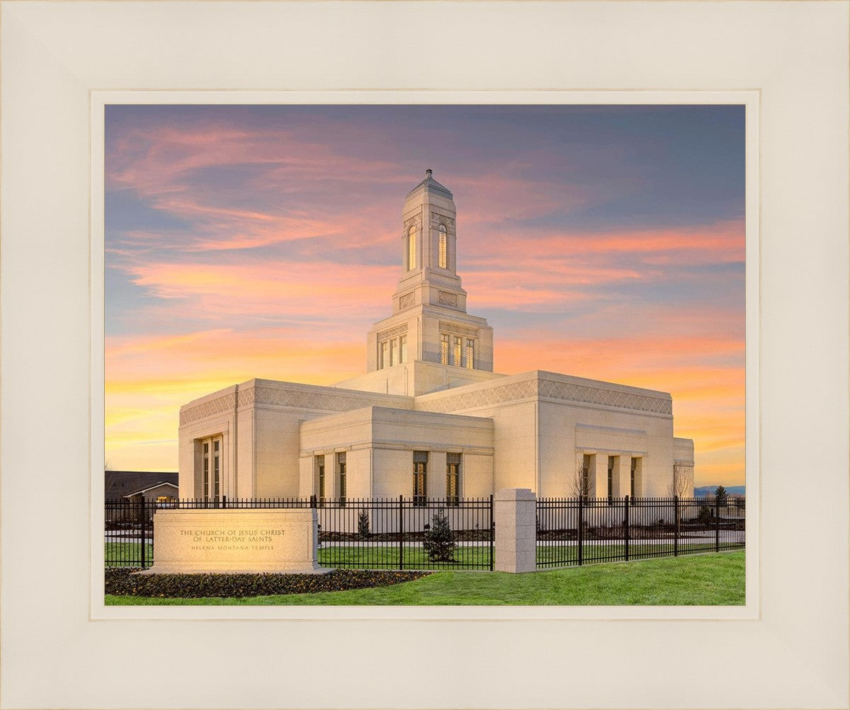 Helena Montana at Sunrise