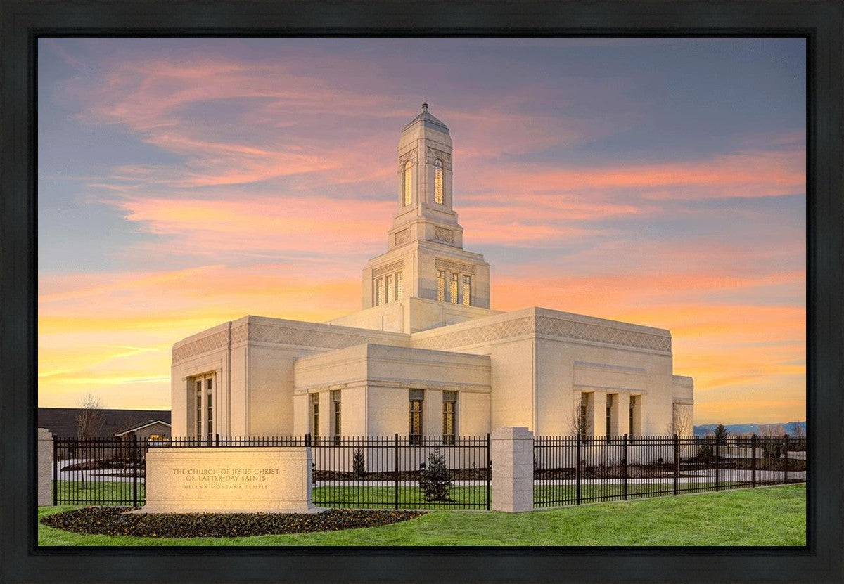Helena Montana at Sunrise