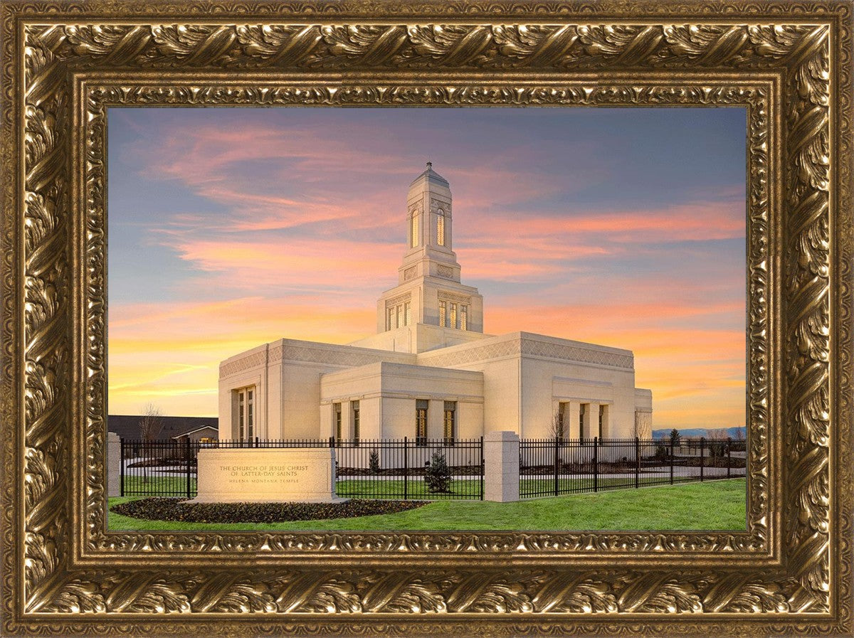 Helena Montana at Sunrise