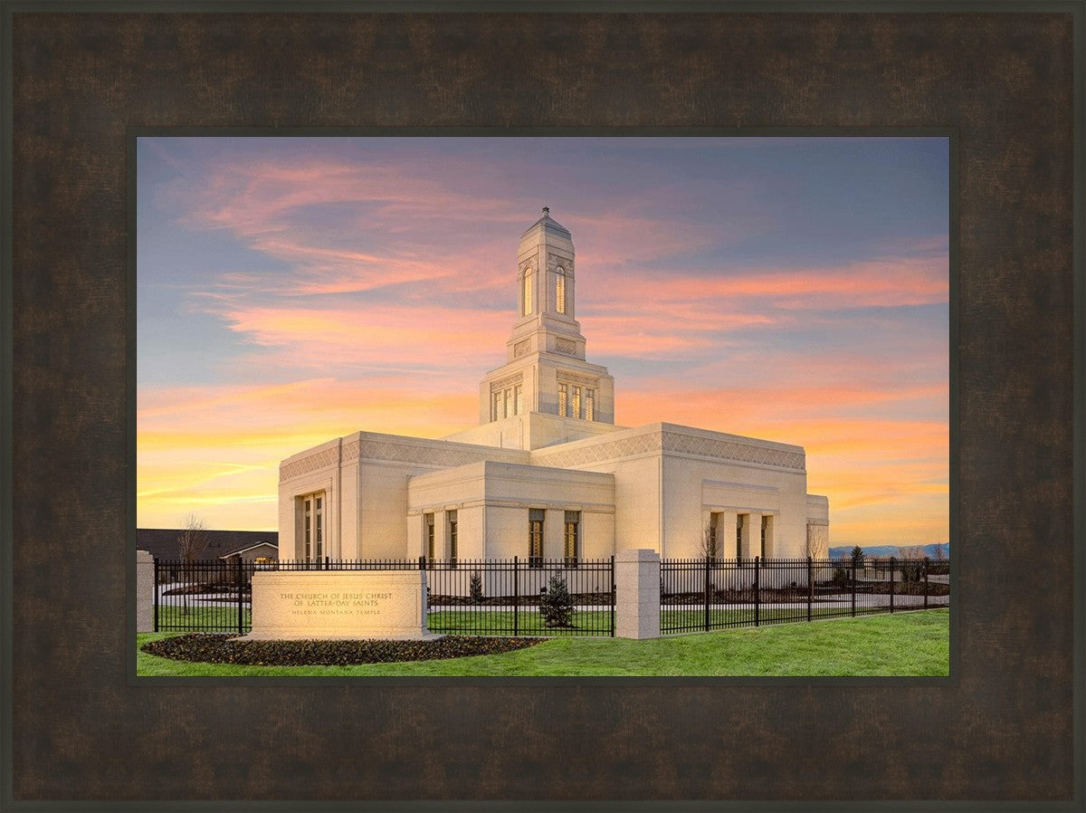 Helena Montana at Sunrise