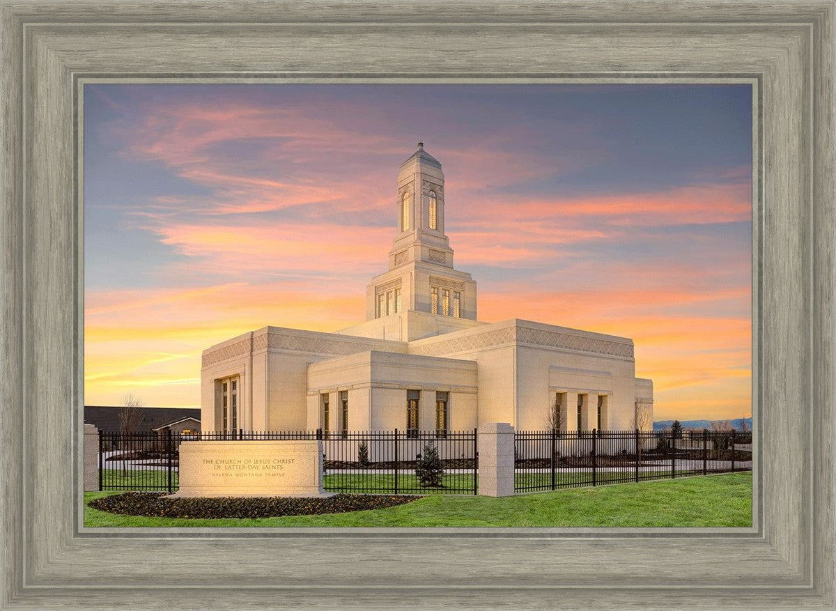 Helena Montana at Sunrise