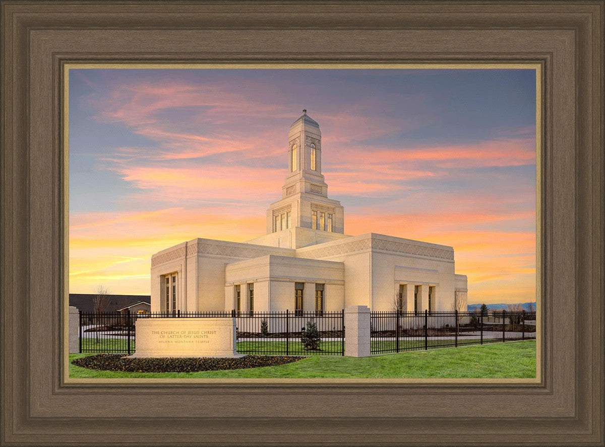Helena Montana at Sunrise
