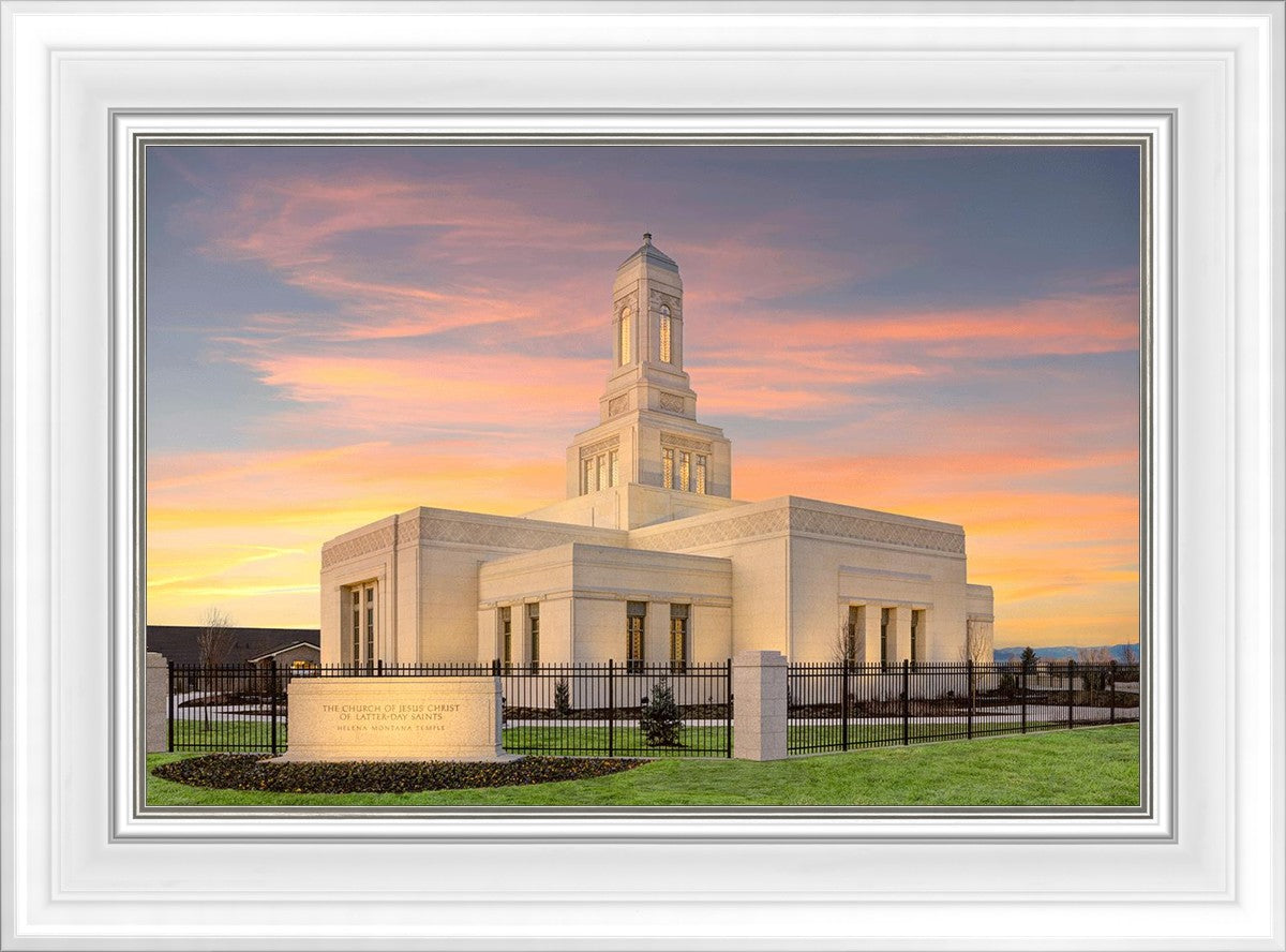 Helena Montana at Sunrise