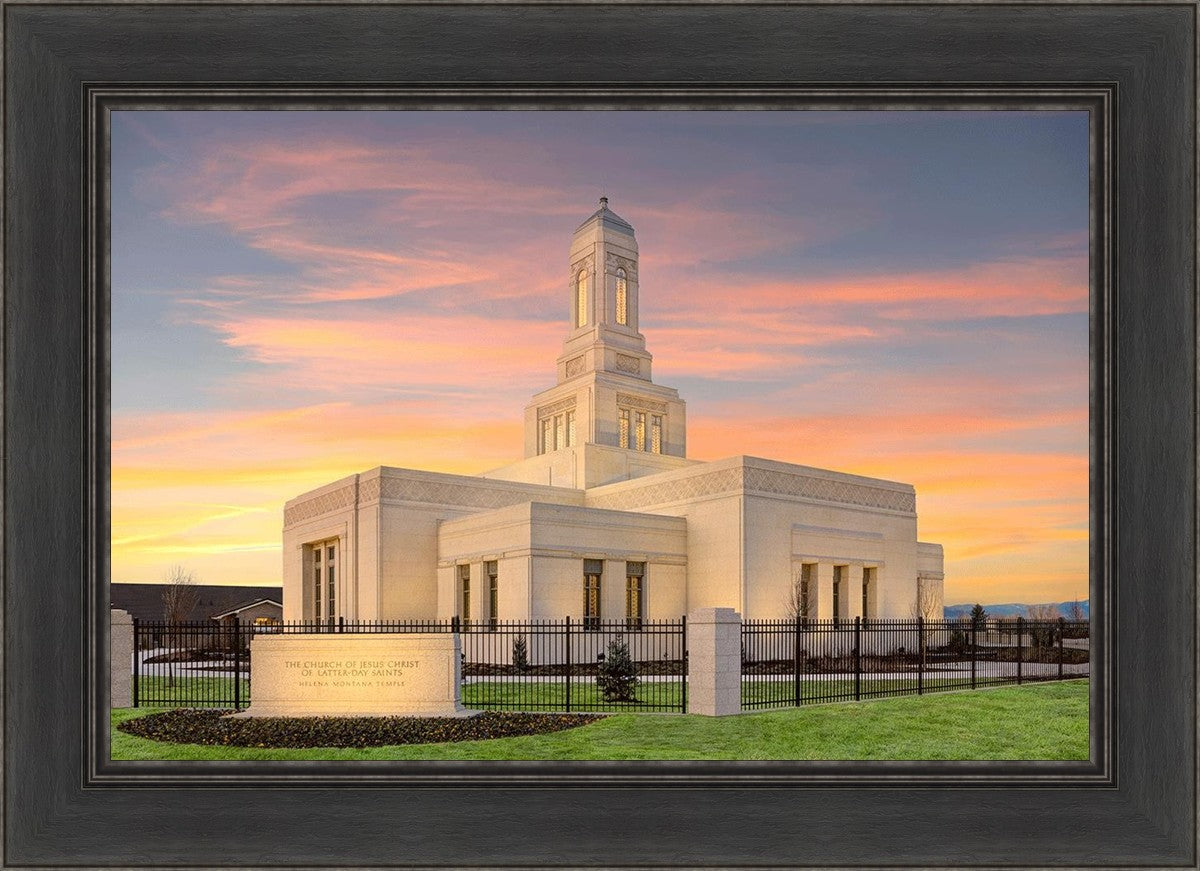 Helena Montana at Sunrise