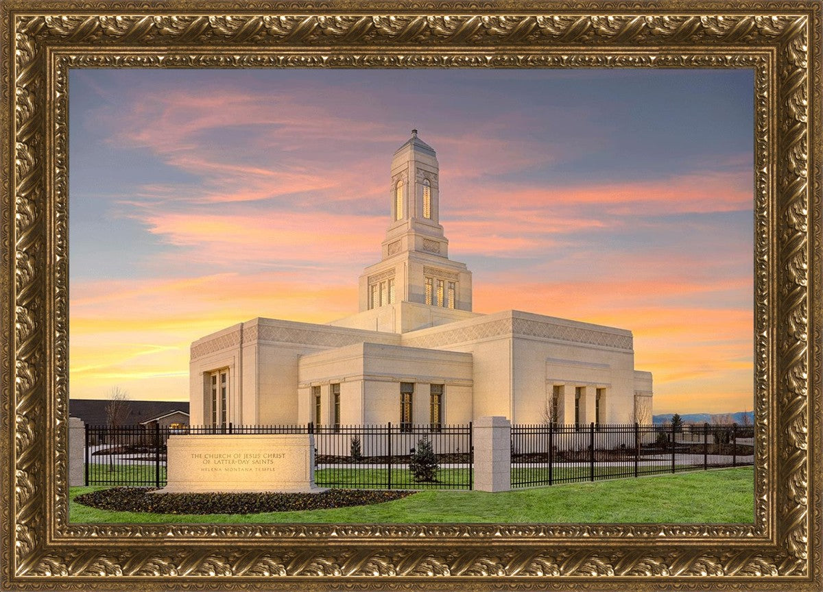 Helena Montana at Sunrise