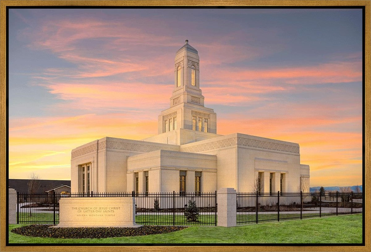 Helena Montana at Sunrise