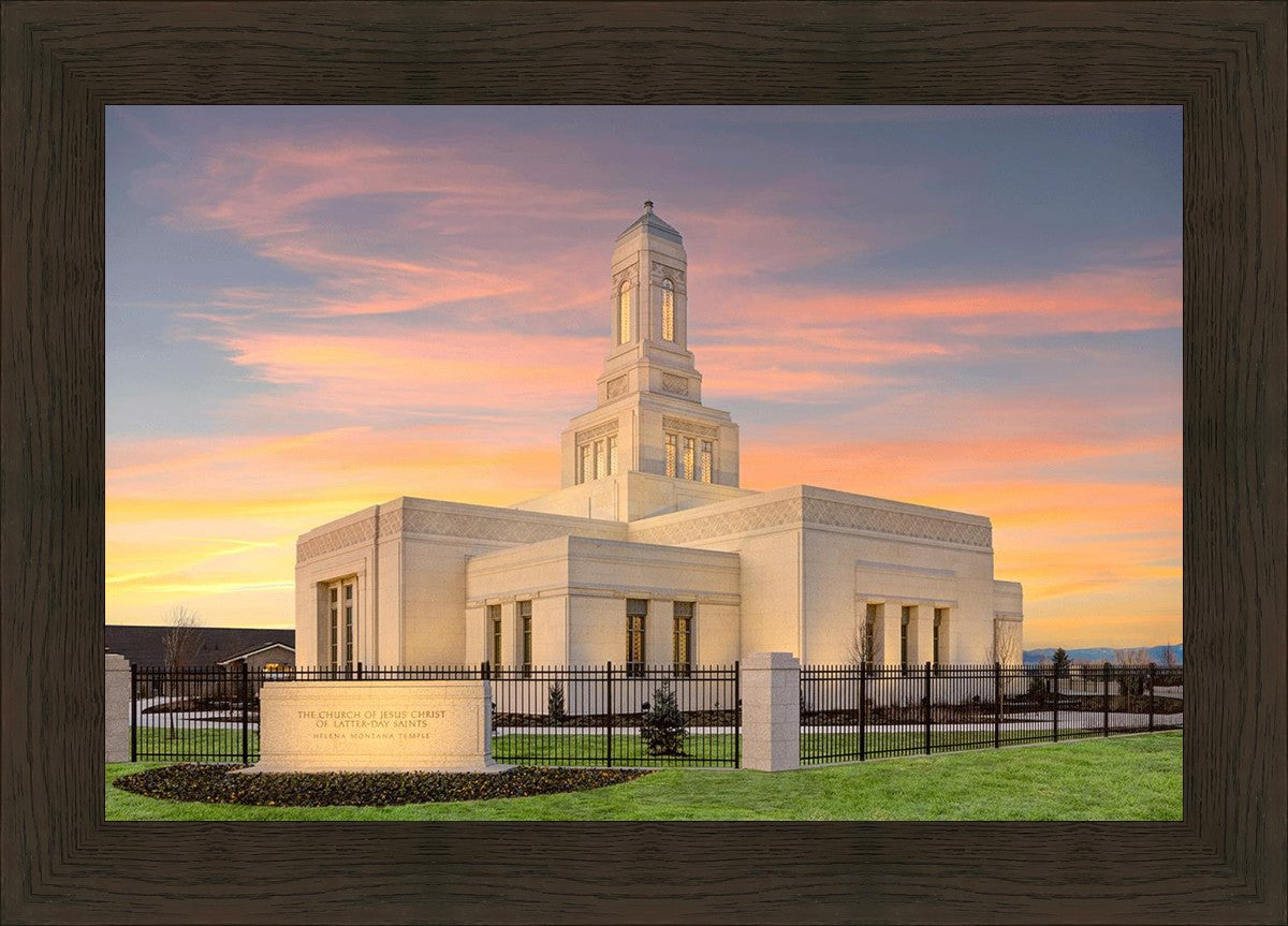 Helena Montana at Sunrise