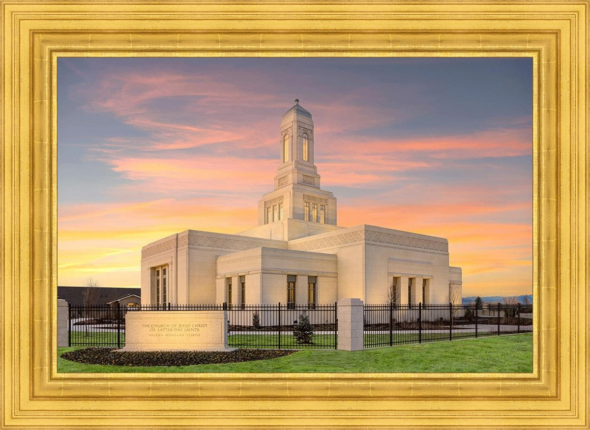 Helena Montana at Sunrise