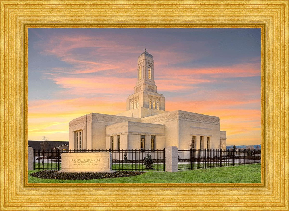 Helena Montana at Sunrise