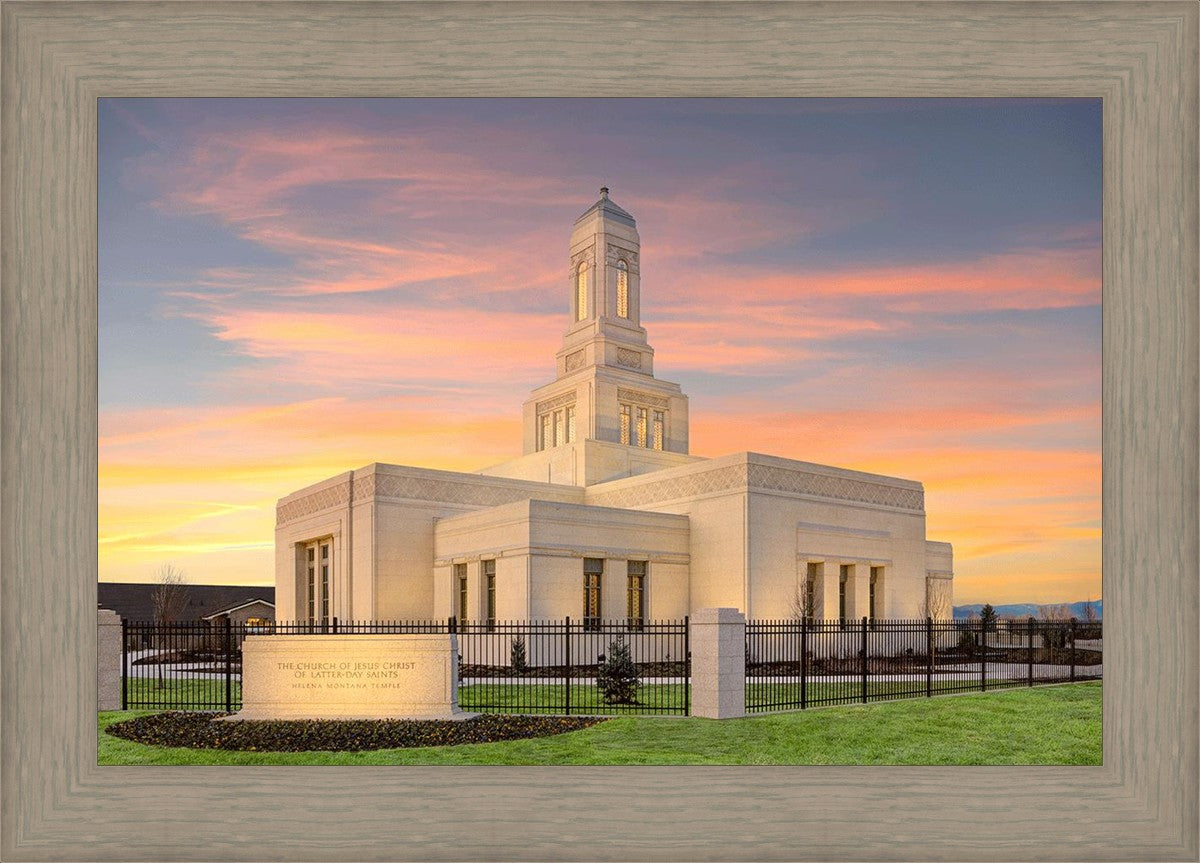 Helena Montana at Sunrise