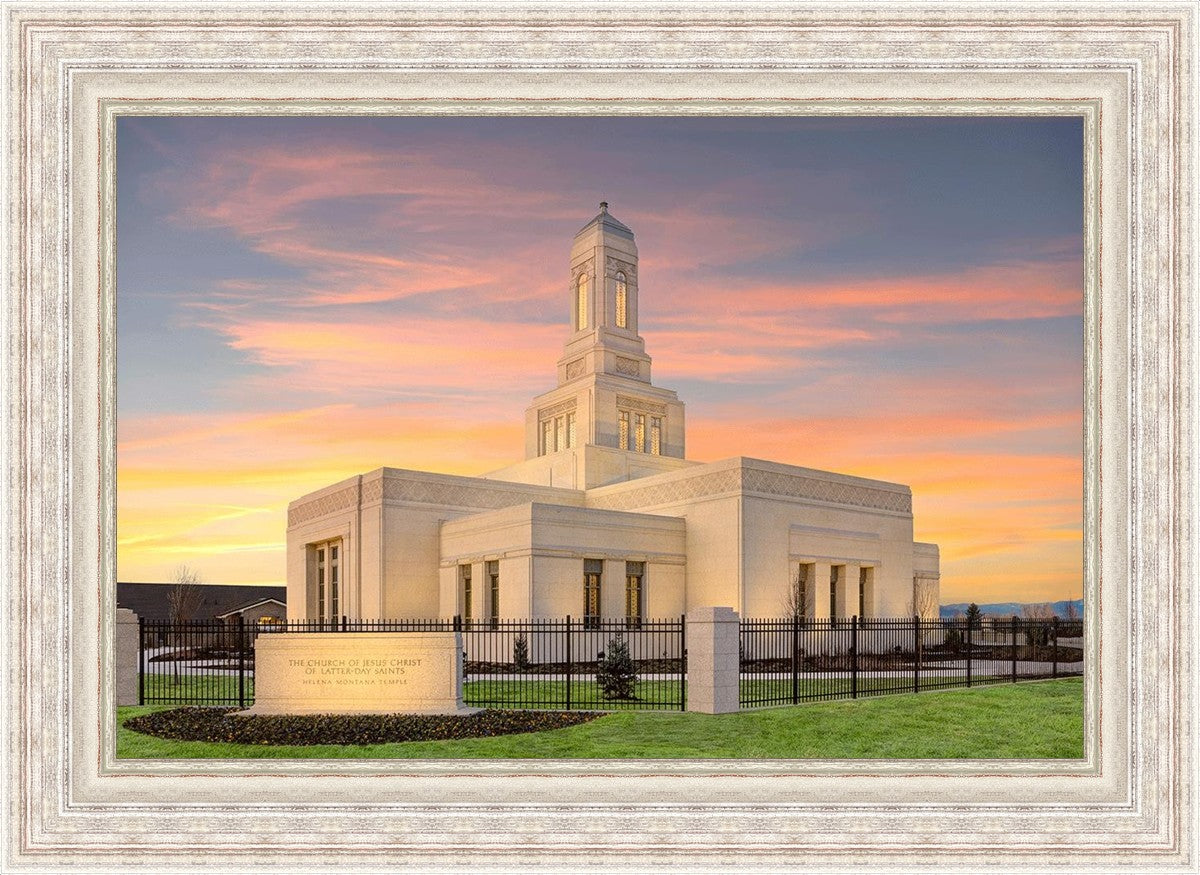 Helena Montana at Sunrise