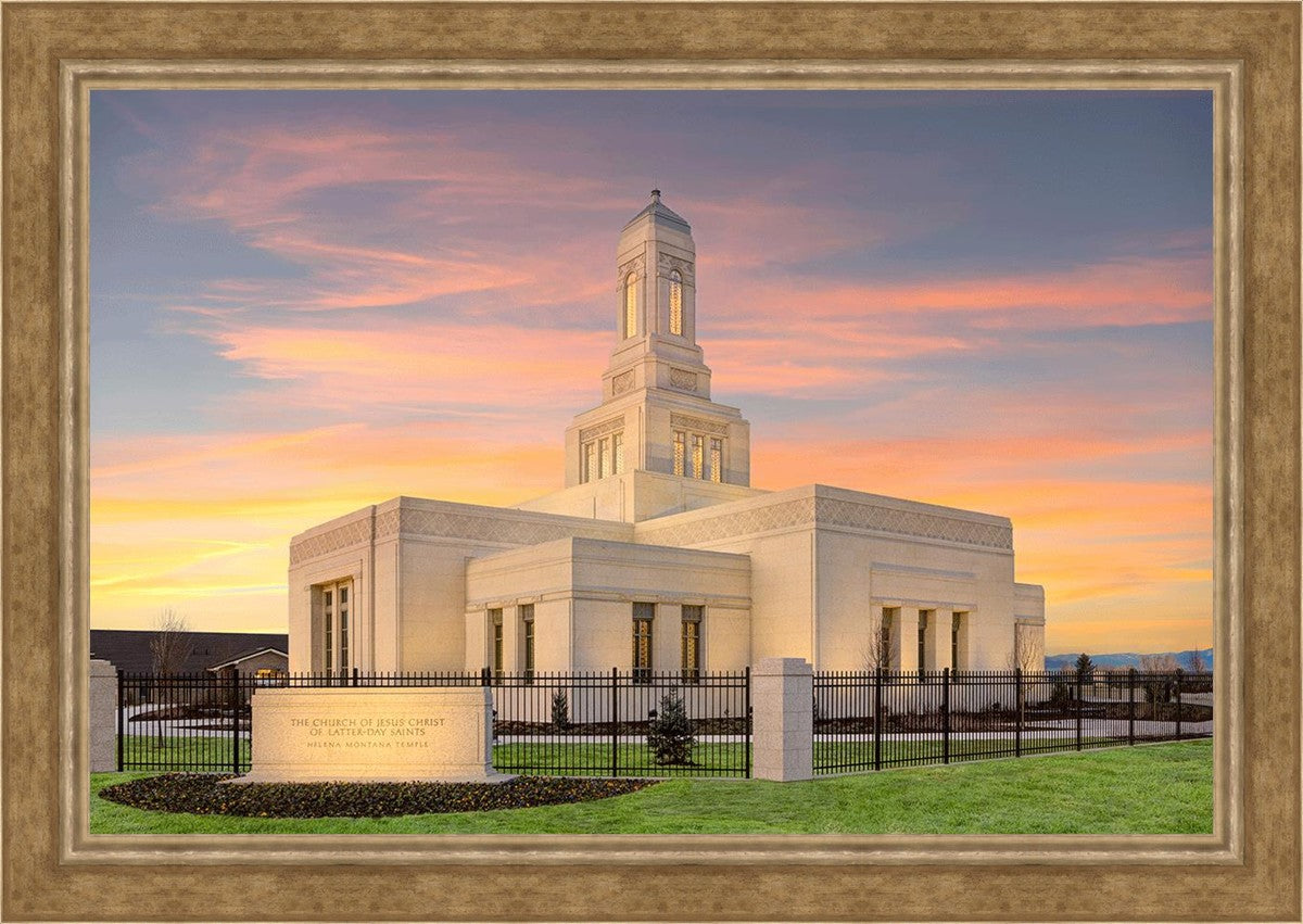 Helena Montana at Sunrise