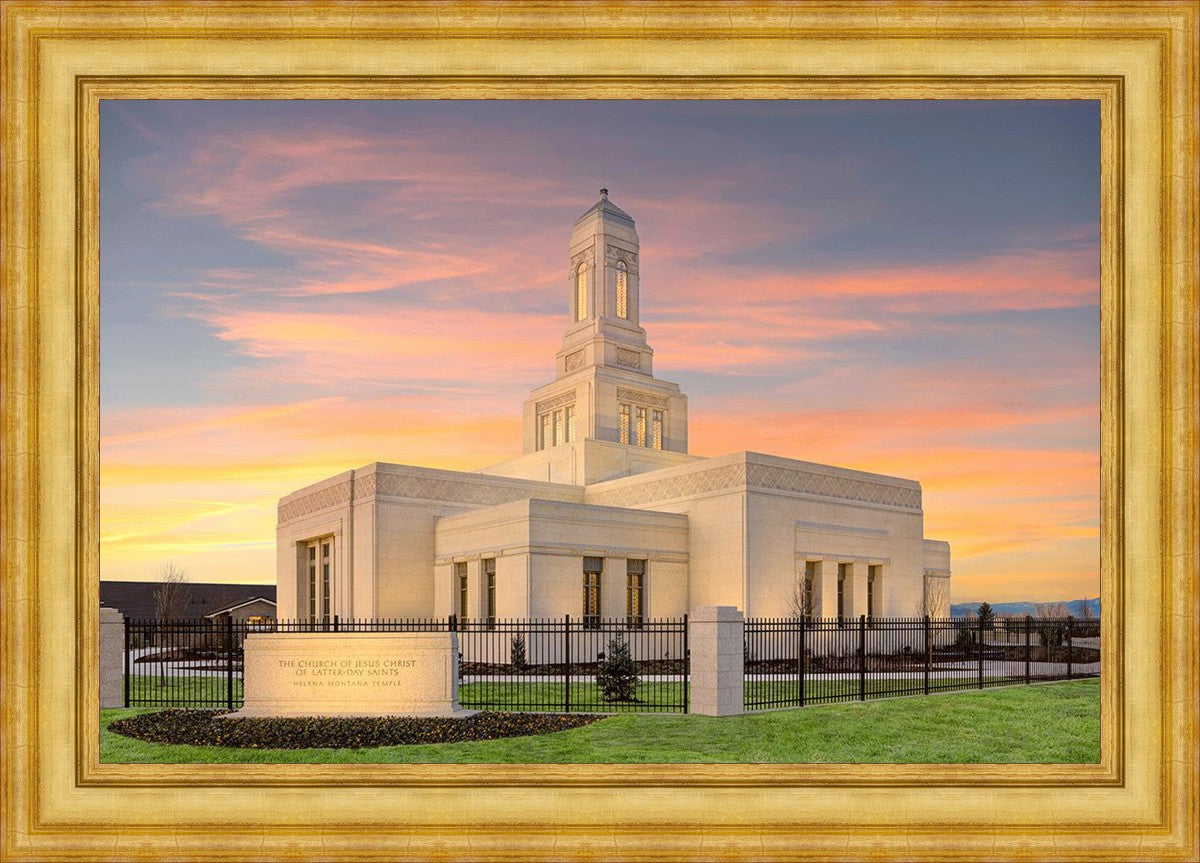 Helena Montana at Sunrise