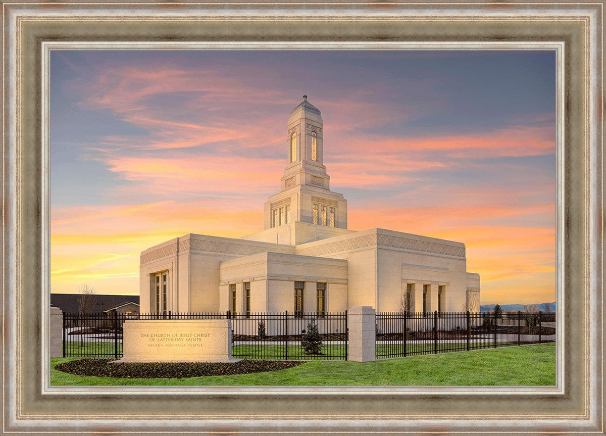 Helena Montana at Sunrise