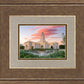 Bentonville Arkansas at Sunrise