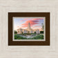 Bentonville Arkansas at Sunrise