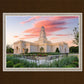 Bentonville Arkansas at Sunrise