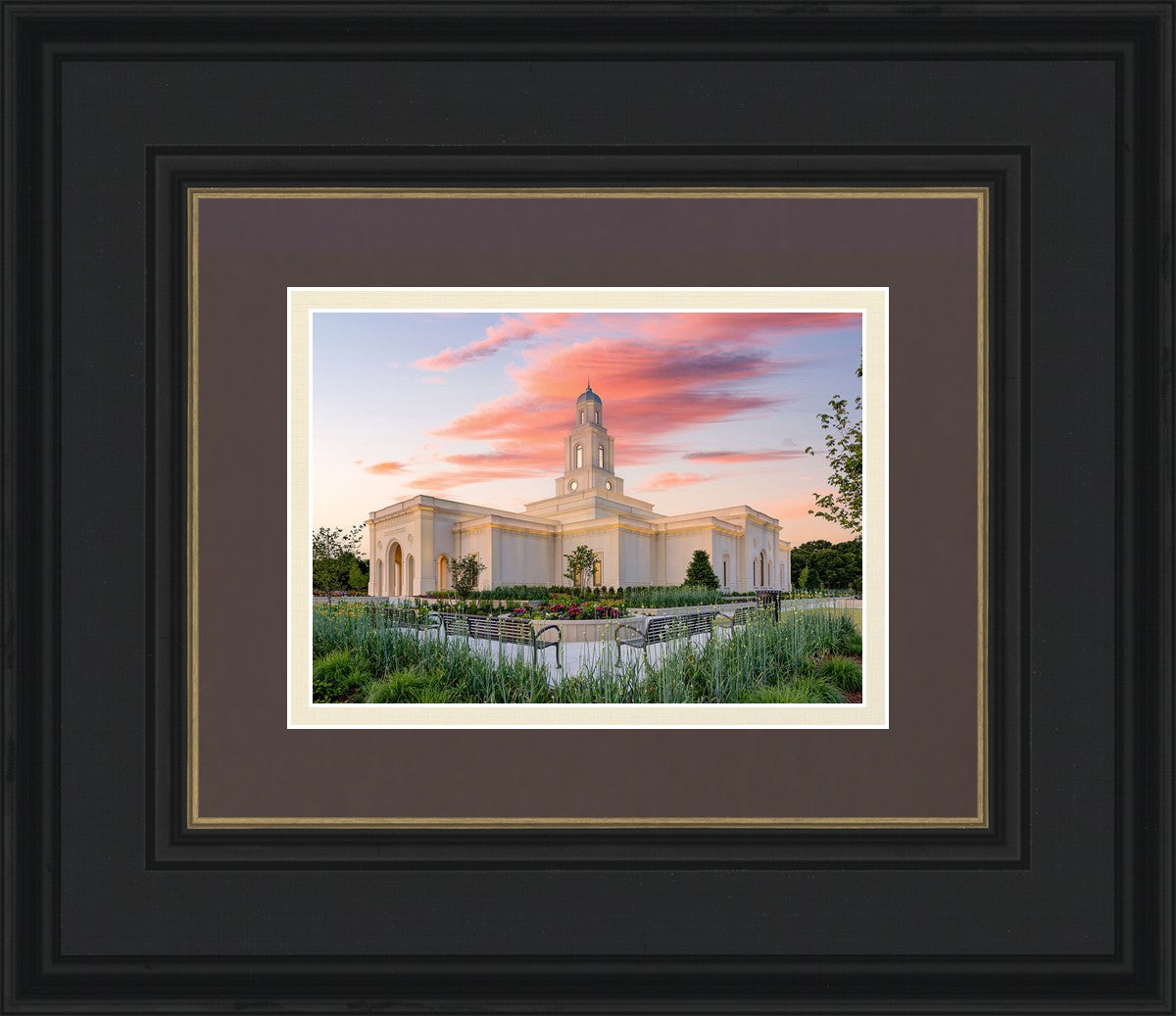 Bentonville Arkansas at Sunrise