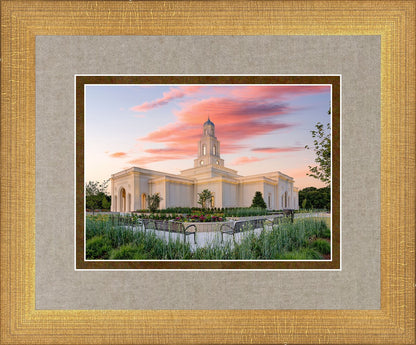 Bentonville Arkansas at Sunrise