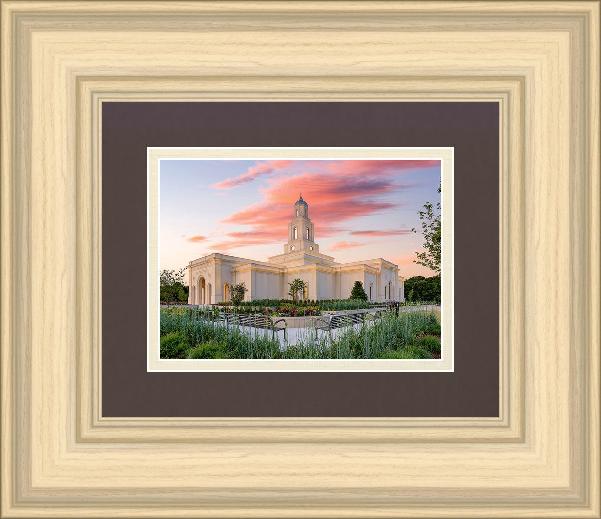 Bentonville Arkansas at Sunrise
