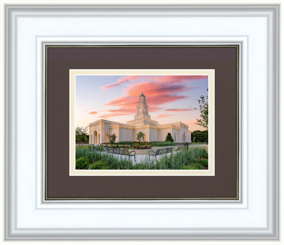 Bentonville Arkansas at Sunrise
