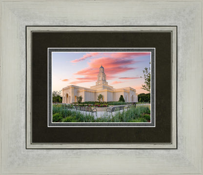 Bentonville Arkansas at Sunrise