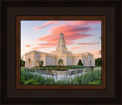 Bentonville Arkansas at Sunrise