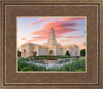 Bentonville Arkansas at Sunrise