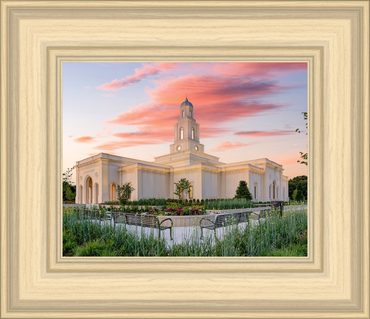 Bentonville Arkansas at Sunrise