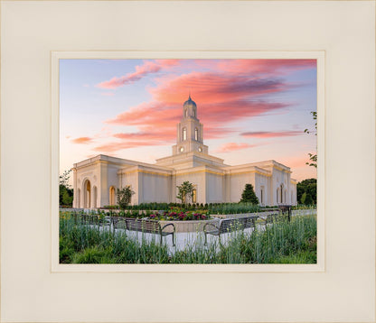 Bentonville Arkansas at Sunrise