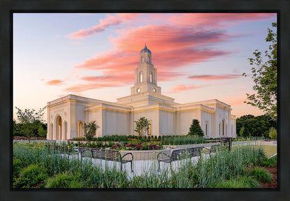 Bentonville Arkansas at Sunrise