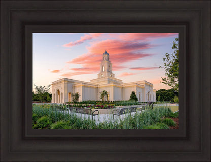 Bentonville Arkansas at Sunrise