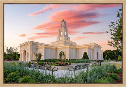 Bentonville Arkansas at Sunrise