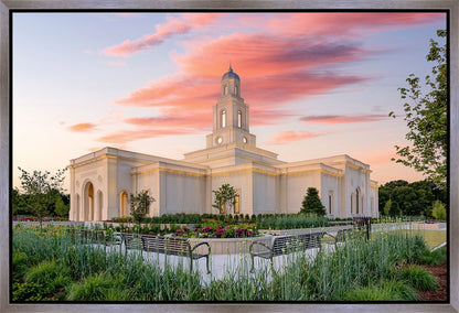 Bentonville Arkansas at Sunrise