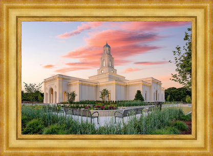 Bentonville Arkansas at Sunrise