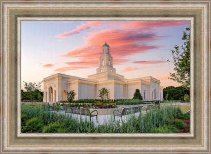 Bentonville Arkansas at Sunrise