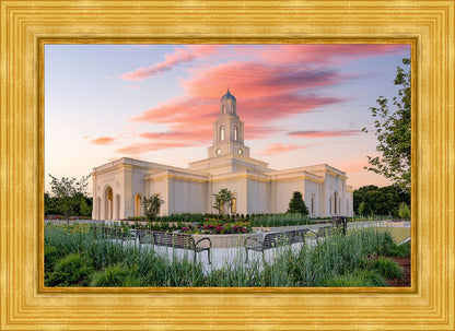 Bentonville Arkansas at Sunrise
