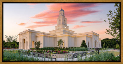 Bentonville Arkansas at Sunrise