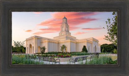 Bentonville Arkansas at Sunrise