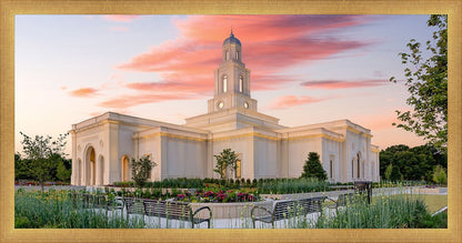 Bentonville Arkansas at Sunrise