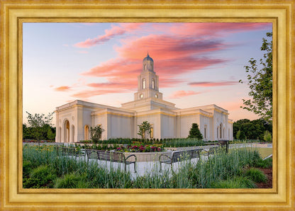 Bentonville Arkansas at Sunrise