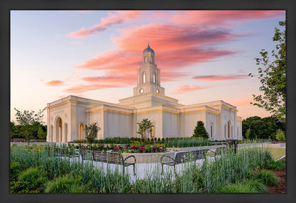 Bentonville Arkansas at Sunrise