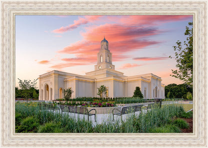 Bentonville Arkansas at Sunrise