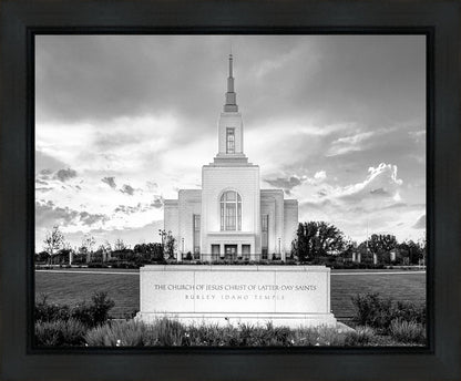 Burley Idaho Eternal - Black and White