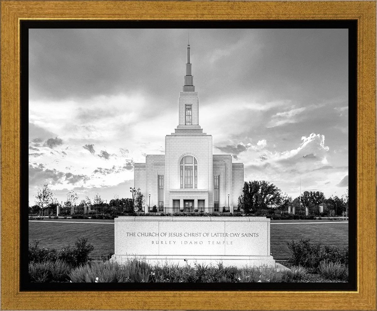 Burley Idaho Eternal - Black and White