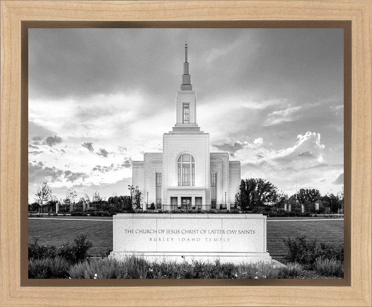 Burley Idaho Eternal - Black and White