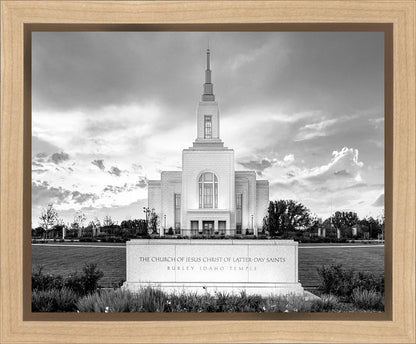 Burley Idaho Eternal - Black and White