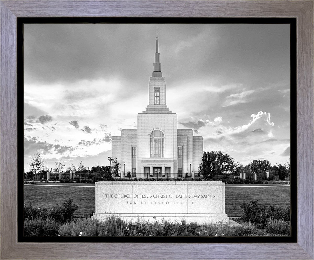 Burley Idaho Eternal - Black and White