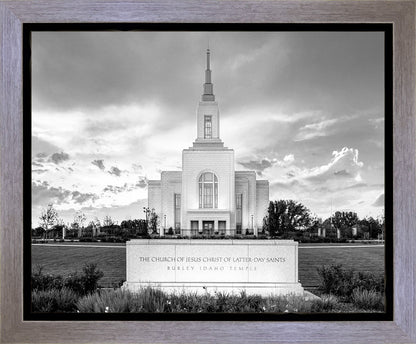 Burley Idaho Eternal - Black and White
